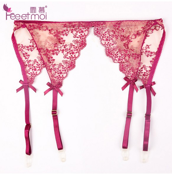 FEE ET MOI Sexy Lace Bikini (Red Rose)